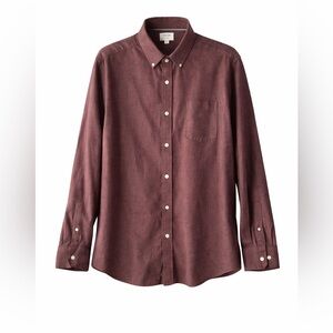 Julian & Mark Men's Burgundy Button-Down Shirt
